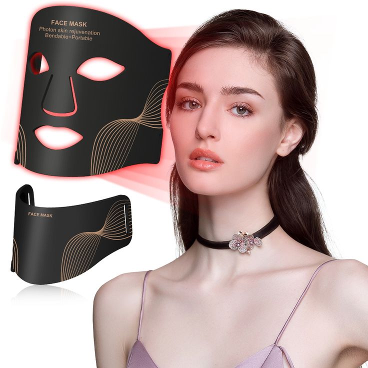 LuzenSkin™ LED Lichttherapie Gesichtsmaske – Anti-Aging & Hautpflege
